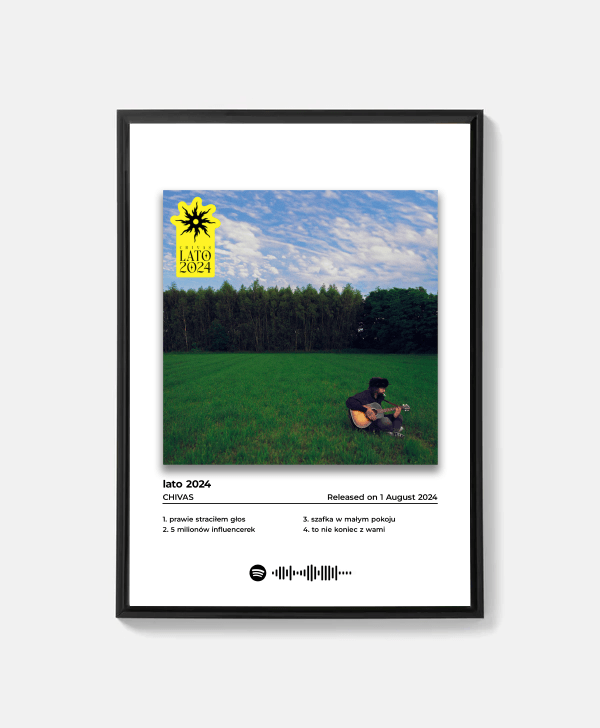 Plakat Chivas lato 2024 od Plakaty24, kolorowe i nowoczesne plakaty.