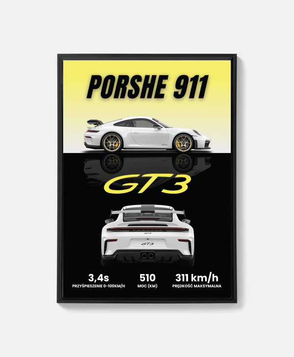 Plakat Porshe 911 GT3