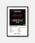 Plakat Sentino „Zabójstwo Liryczne 5” , idealny do dekoracji ścian.