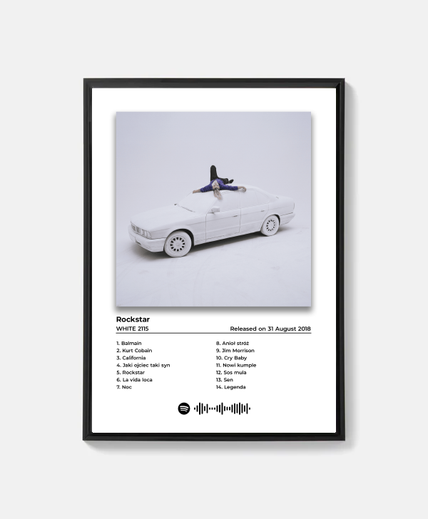 Plakat White 2115 „Rockstar”