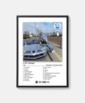 Plakat MIÜ „Ü UP? mixtape” od Plakaty24, kolorowy i artystyczny plakat muzyczny z motywem mixtape na tle.