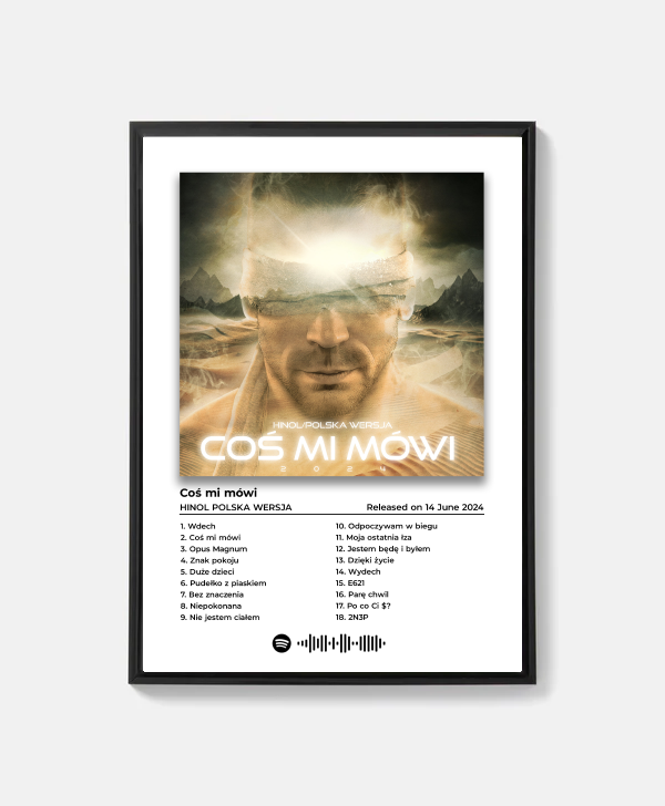 Plakat Hinol Polska Wersja „Coś mi mówi”