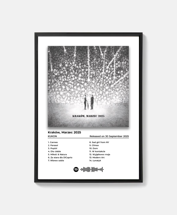 Plakat Kukon „Kraków, Marzec 2025”
